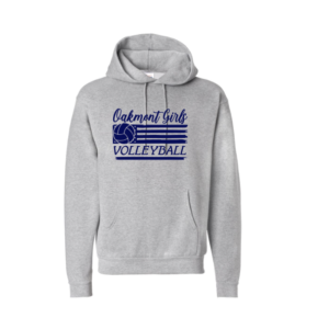 Grey and Blue Hoodie #1