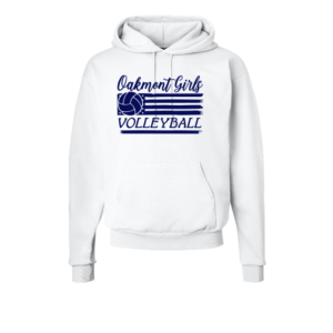 White and Blue Hoodie #1